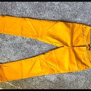 Mustard jeans